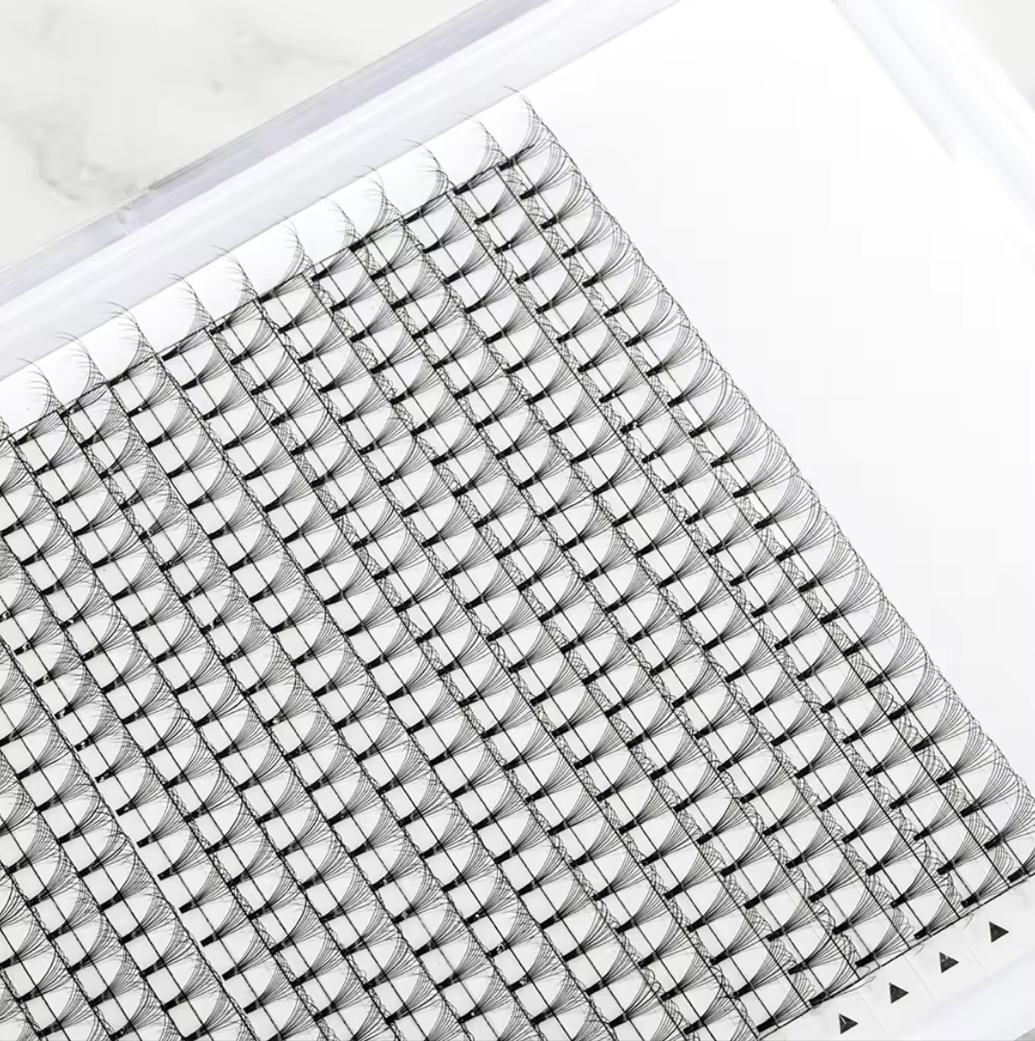 XL large tray Pre Made Fans Lashes Vendor 3D 4D 5D 6D 7D 8D 10D Short Stem Premade Volume Fans lash Extension
