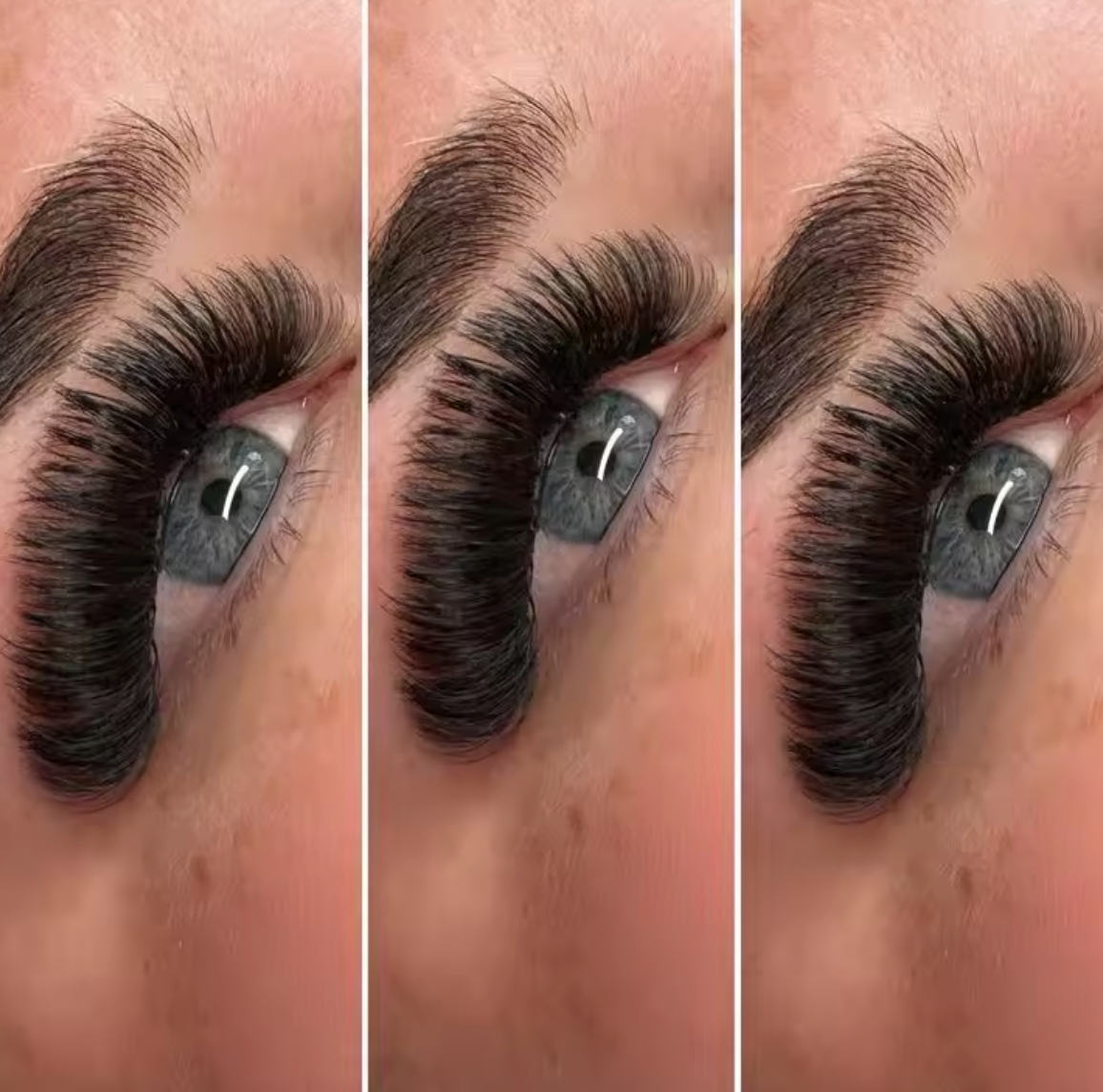Handmade fan Volume Classic Lash Extension False faux Mink Silk Eyelash Extension